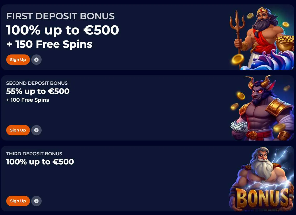 3 deposits bonuses ninecasino